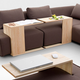 Illustration for article titled Slotted Sofa Makes It Easier To Dine in Front of the TV